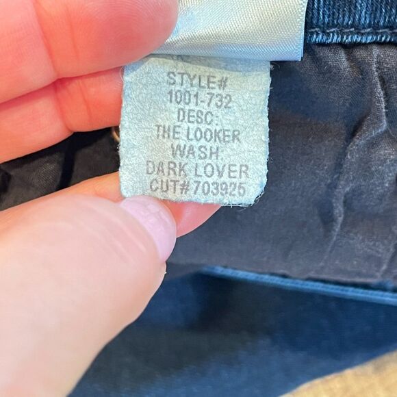 MOTHER Jeans The Looker Dark Lover Mid Rise Size 29 Skinny High Rise - Picture 4 of 10